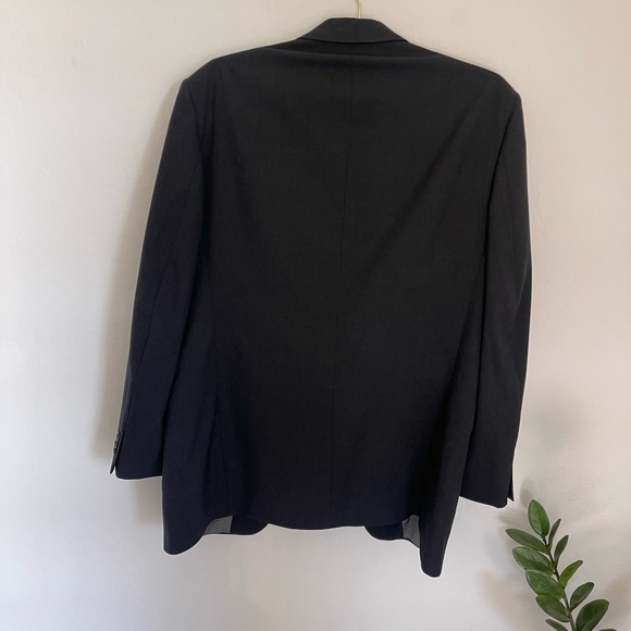 Monsieur By Givenchy Four Button Closure Pure Wool Sports Coat/Suit Jacket 43L - Picture 7 of 12